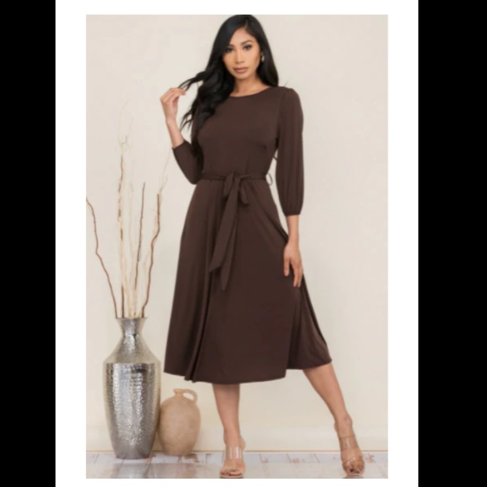 🍯 Brown Honey Love Dress
